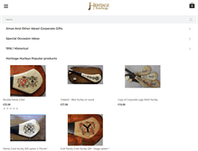 Tablet Screenshot of heritagehurleys.com